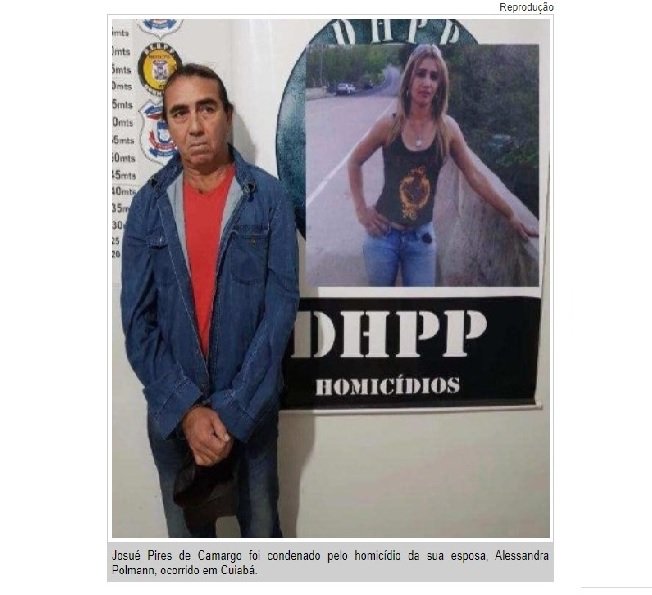 Mecânico que matou e ocultou corpo de esposa é condenado a 22 anos de prisão