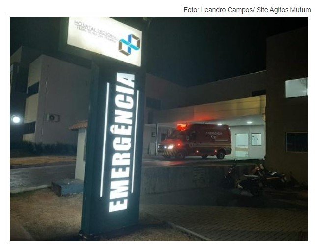 Jovem morre no hospital após ser baleado em frente de Residência em cidade do interior