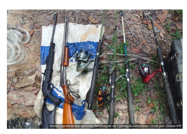 Sema-MT e Polícia apreendem três armas de fogo e munições que seriam utilizadas em caça ilegal