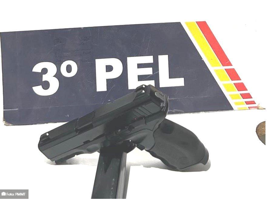 Homem é preso pela Polícia Militar por ameaça e desacato em Nova Monte Verde
