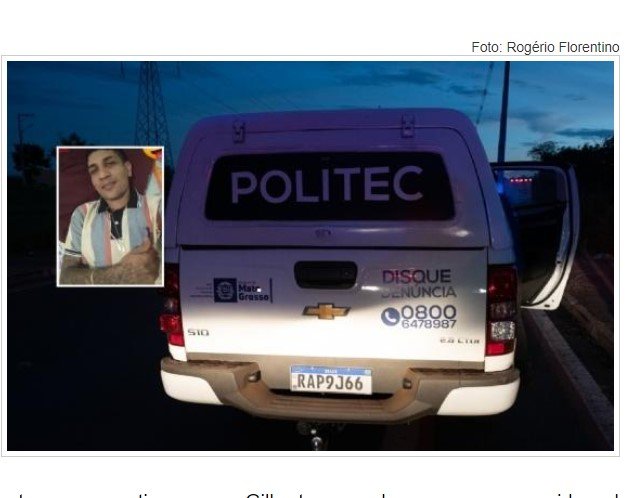 Homem de 22 anos é executado a tiros no meio da rua na frente de amiga em Sorriso/MT