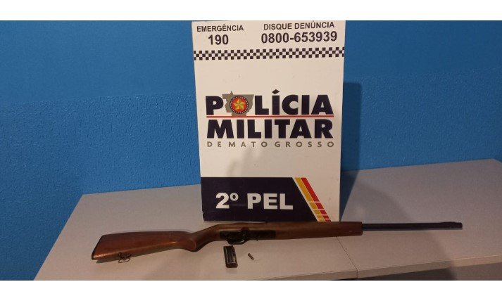 Nova Canaã do Norte: Homem é preso por ameaçar mulher com arma de fogo