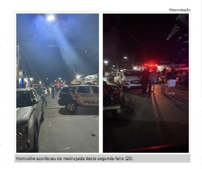 Tiroteio deixa homem morto e mulher ferida após briga em bar de Cuiabá