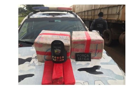 61 tabletes de maconha são apreendidos em Sinop. Homem é preso