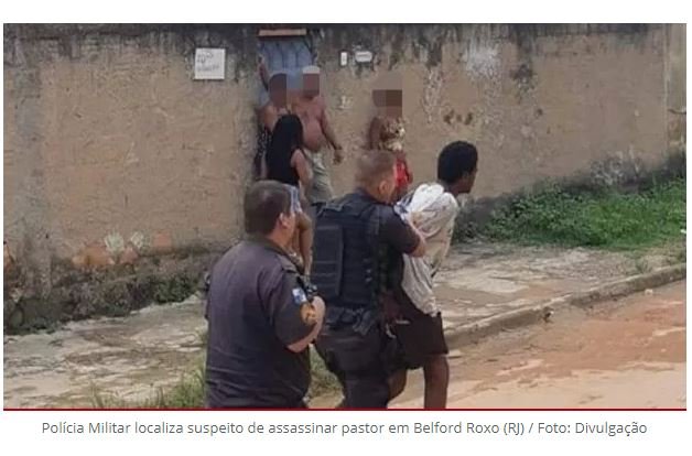 Suspeito de assassinar e beber sangue de pastor é preso no RJ
