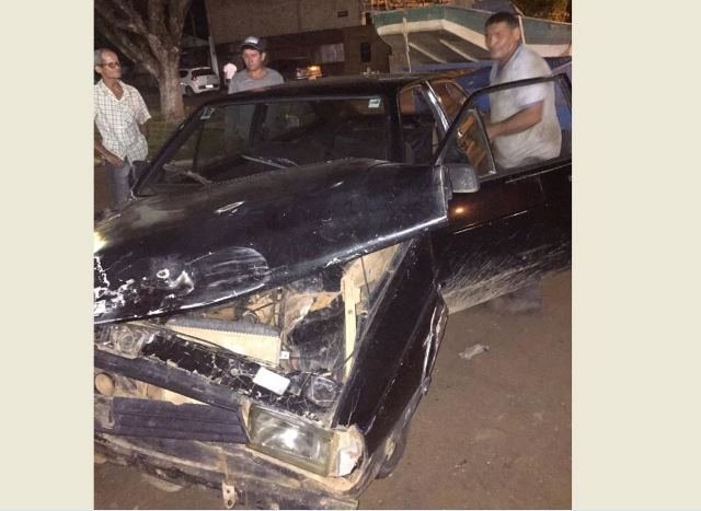 Acidente em Colíder envolvendo dois veículos por muito pouco não acaba em tragédia. (Fotos)