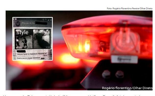 Jovem de 17 anos cria grupo de mensagens e ameaça realizar massacre em escola de Mato Grosso