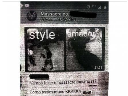 Aos prantos e arrependido, jovem contou ao delegado como montou grupo do tido massacre em escola de Cáceres