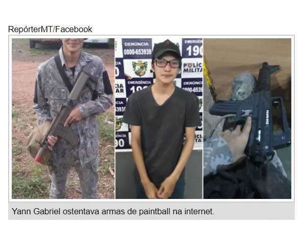 Jovem de 18 anos é preso por ameaçar massacre em escola de VG