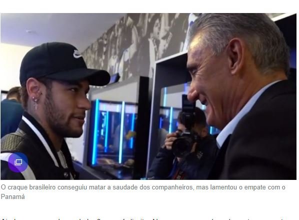 “Seleção precisa melhorar bastante”, diz Neymar após ‘sofrer’ na arquibancada