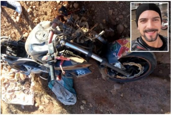 Motociclista morre após perder controle e cair em curva de rodovia