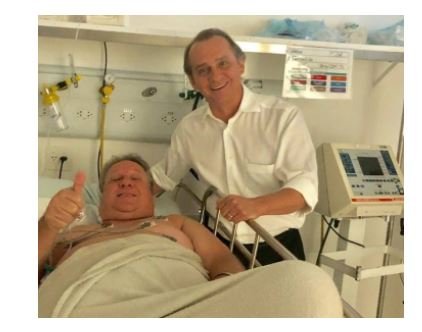 Romoaldo apresenta quadro estável após ser internado com princípio de infarto