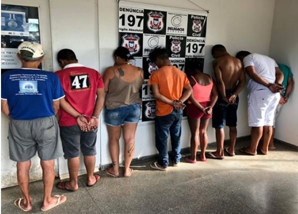 Membros de facção criminosa são presos em operação da PJC em conjunto com a PF