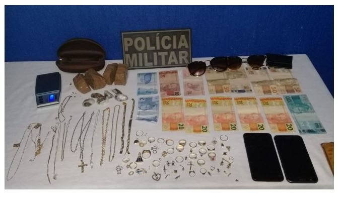 Polícia prende suspeito e recupera joias de vendedora que foi levada por ladrões no Nortão