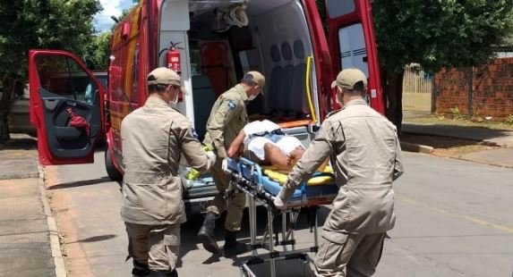 Mulher sofre queimaduras em aproximadamente 80% do corpo em Lucas do Rio Verde