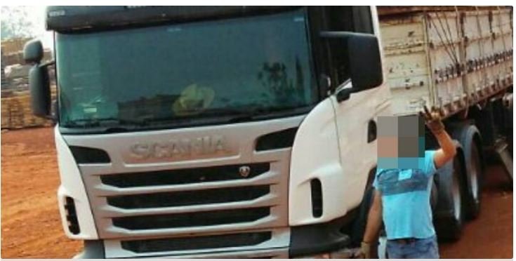 Motorista de Juína que foi sequestrado e teve caminhão roubado é localizado em SP