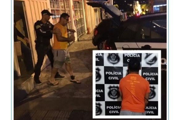 Polícia Civil prende homem que espancou e quebrou a perna de velhinho de 73 anos que fazia caminhada matinal