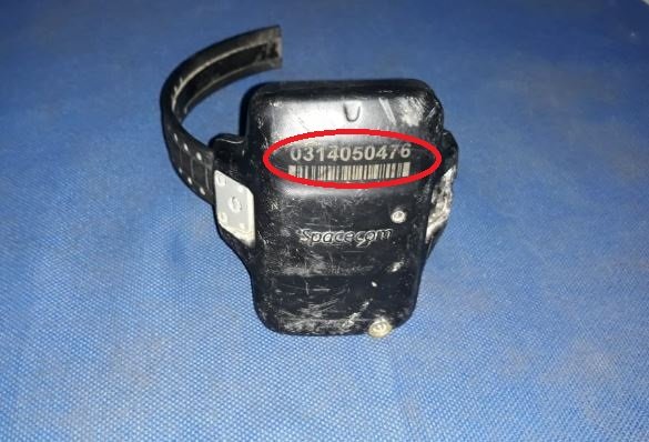 Policiais em Colíder encontram “Tornozeleira Eletrônica” numa casa abandonada.