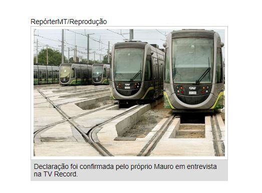 Governo não tem dinheiro para concluir VLT e pode implantar modal mais barato