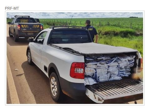 PRF apreende quase meia tonelada de agrotóxico na BR-163