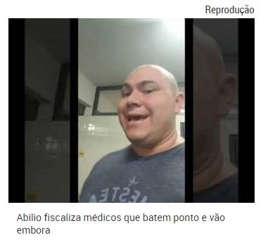 MÉDICOS BATEM PONTO E VÃO EMBORA