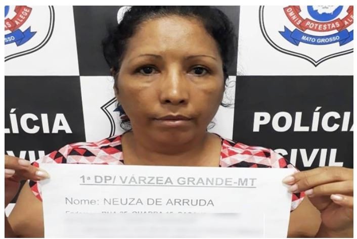 Mulher que sequestrou criança para praticar ritual satânico e estava foragida é presa em Várzea Grande