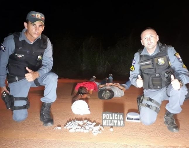 Jovens são presos em van com drogas que abasteceria Marcelândia