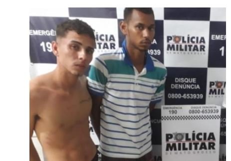 Rotam prende dois suspeitos de trocarem tiros com filho de coronel em pizzaria