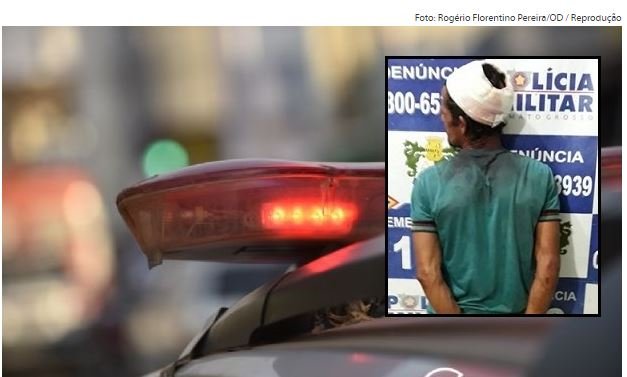 Homem é preso após agredir e ameaçar de morte a própria mãe
