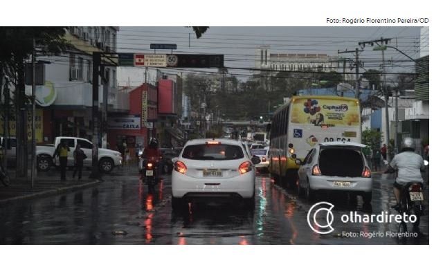 CPTEC emite alerta de tempestade, granizo e vendaval para Cuiabá e mais 115 municípios; veja lista