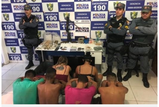 PM prende quadrilha ligada ao Comando Vermelho com maconha e cocaína em MT