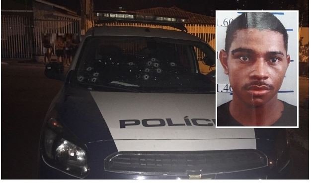 Bandido que disparou contra viatura da PM em tentativa de roubo é morto em confronto