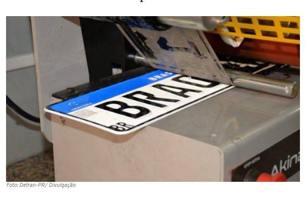 Placa Mercosul terá novas regras para uso e troca, define governo