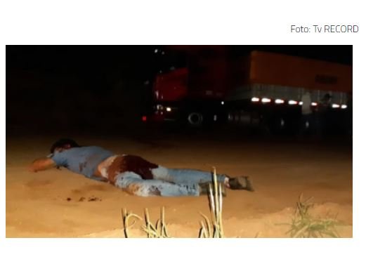 Ladrão leva tiro no rosto e nas nádegas ao assaltar motorista em MT