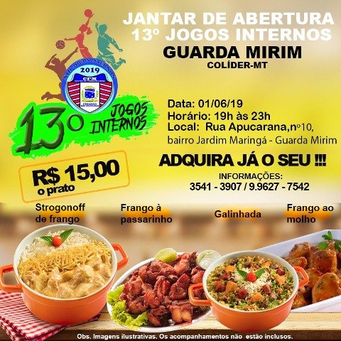 Vem ai o 13º Jogos Internos da Guarda Mirim de Colíder