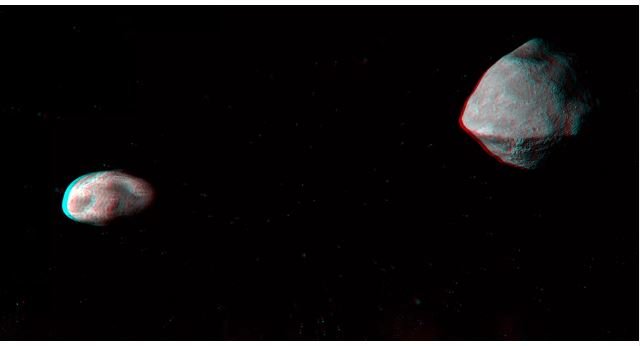 Asteroide passando pela Terra é tão grande que tem sua própria lua