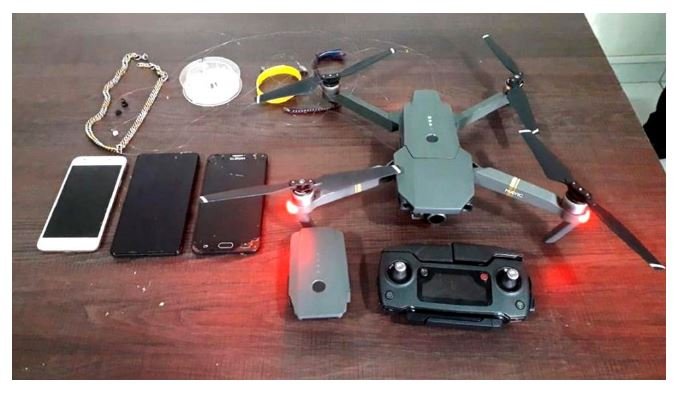 Agentes apreendem drone e evitam entrada de celulares e drogas em presídio em MT