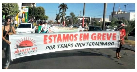 Sintep diz, em nota, que corte de pontos na Educação é ilegal pois greve ainda não foi considerada ilegal