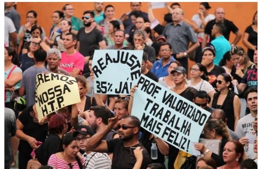 Governo não apresenta proposta e greve dos professores é mantida