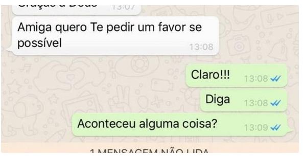 Médica cai em golpe no WhatsApp e recebe 'conselho' de bandido: 'Amadureça'