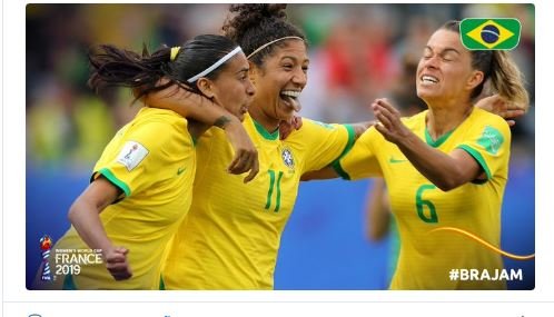 Com três de Cristiane, Brasil bate a Jamaica na estreia da Copa
