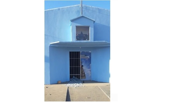 Igreja Católica do bairro Cidade Alta em Matupá é alvo de vandalismo