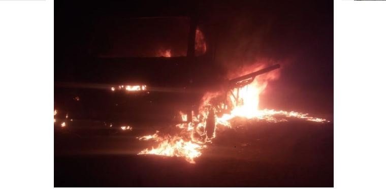 Incêndio destrói 28 veículos de usina hidrelétrica de Sinop