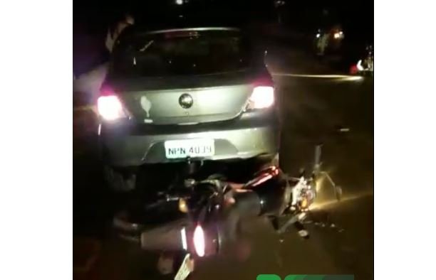 Motorista atropela animal e motociclistas se envolvem em acidente na MT-358 em Tangará da Serra