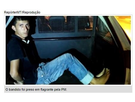 Bandido faz reféns em mercado e se esconde dentro de forno para escapar da PM