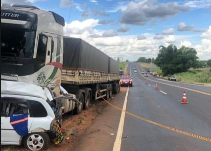 Acidente deixa um morto e dois feridos na BR-364 em Mato Grosso