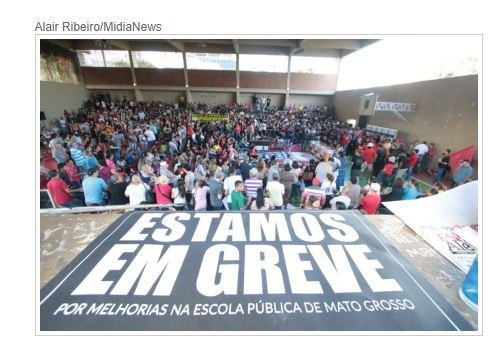 Professores mantêm greve: Solução está nas mãos do Governo
