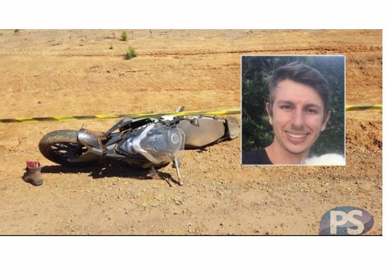Motociclista perde controle da direção e morre ao bater em placa em Sorriso