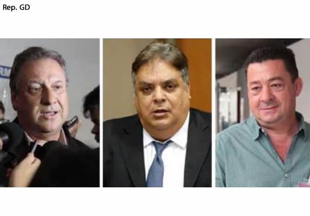 Romoaldo, Savi e Fabris agora são investigados em 1° grau