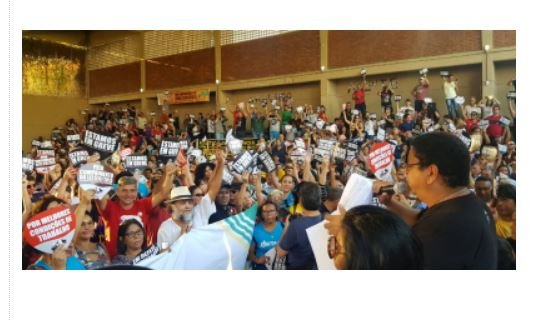 Sindicalista chama TJ de "porco" e acusa Governo de "comprar liminar"